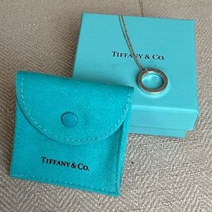 TIFFANY AND CO 1837 CIRCLE NECKLACE